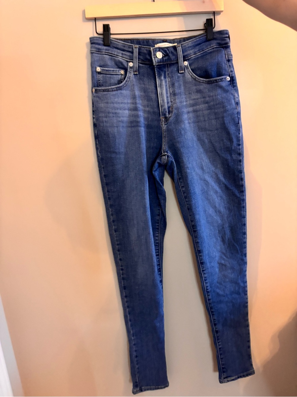 Levi's Medium Blue Skinny Jeans